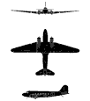 C-47 em tres vistas