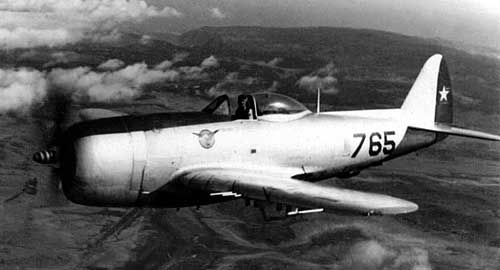 F-47D-30-RA da FACH (Fuerza Aérea de Chile) de matrícula 765